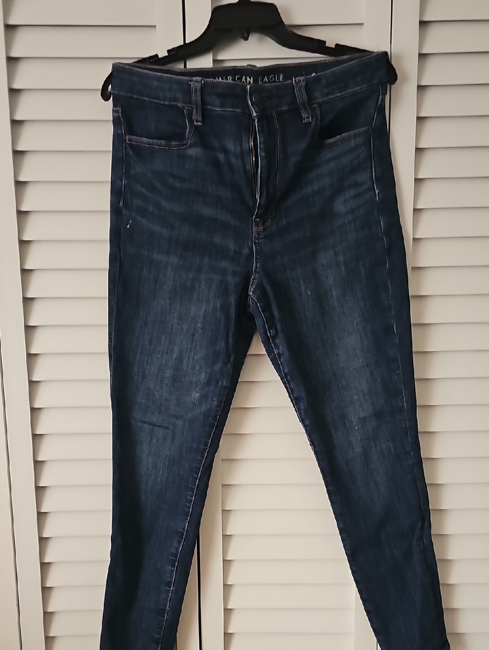 American Eagle Outfitters Dark Blue Skinny Jeans